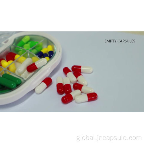 Empty Capsule Halal Shell Customized Halal Gelatin Empty Capsules Colorful Factory